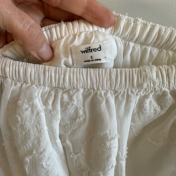 Wilfred Aritzia white off shoulder dress - Picture 2 of 4